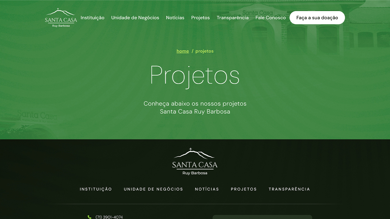 Galeria - Santa Casa Rui Barbosa