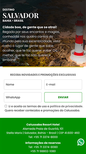 Galeria - Catussaba Hotéis