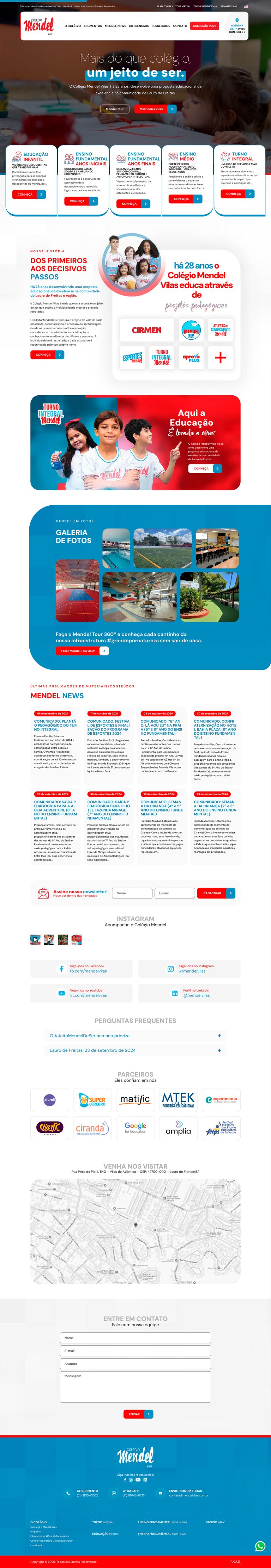 Home - Colégio Mendel Vilas