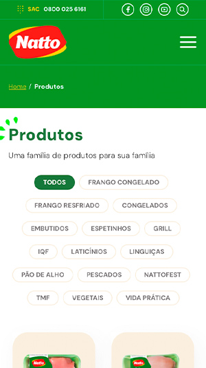 Galeria - Natto Alimentos