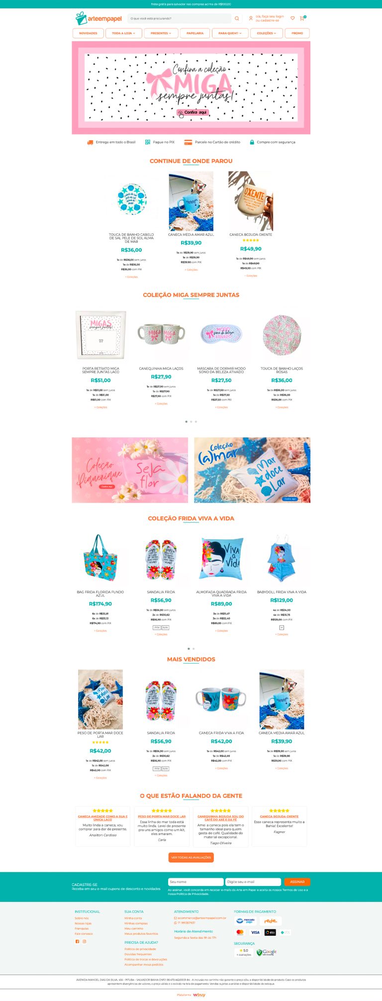 Home - Arte em Papel