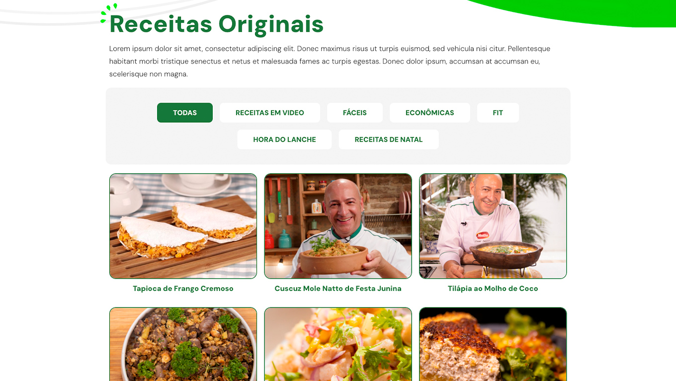 Galeria - Natto Alimentos