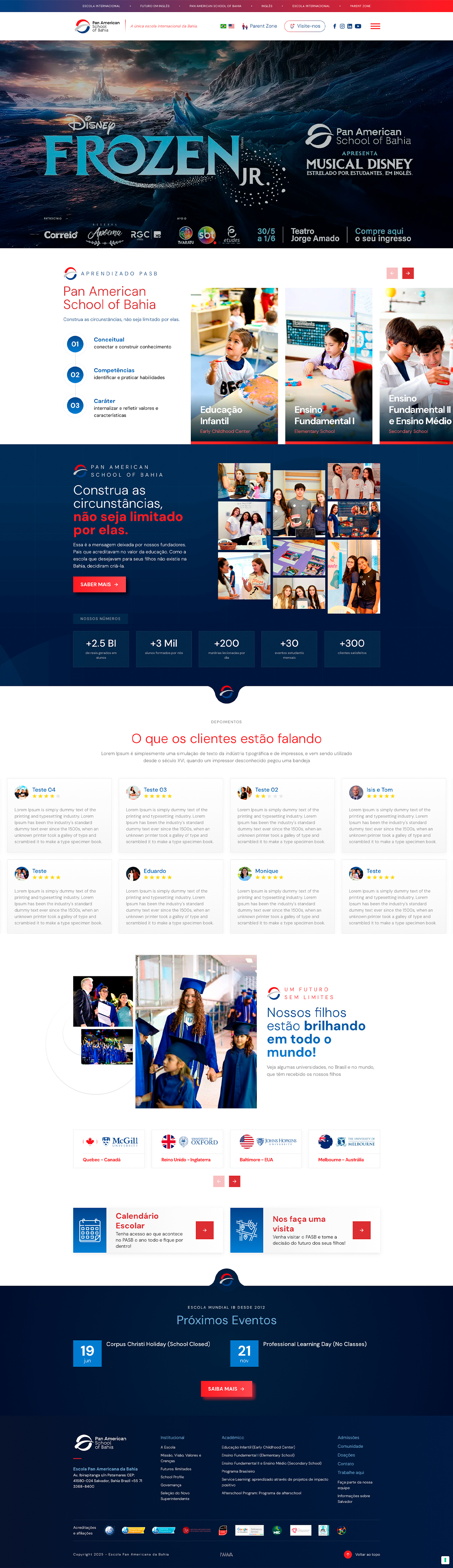 Home desktop — Pasb 2025