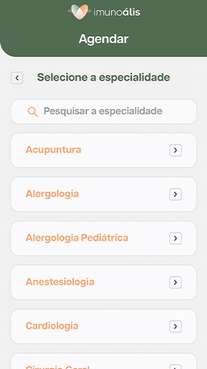 Galeria - Aplicativo Imunoalis