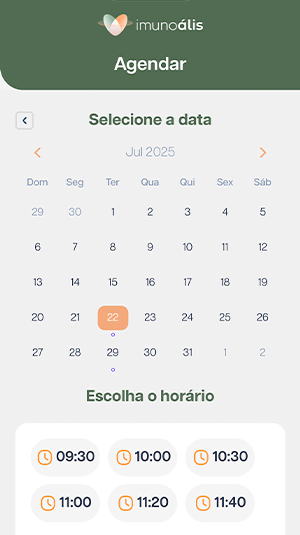 Galeria - Aplicativo Imunoalis