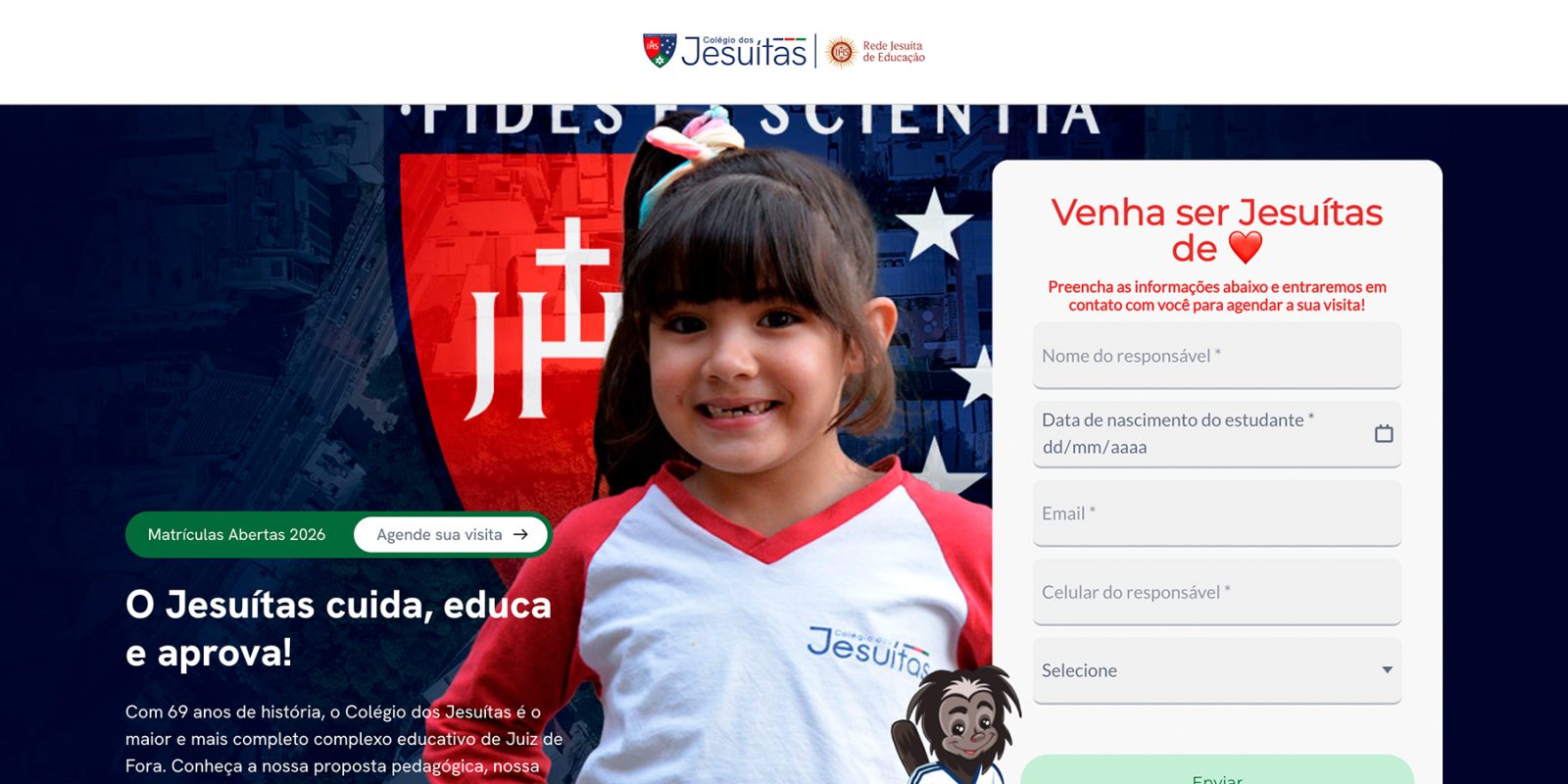 Versão desktop — Matrículas Colégio Jesuítas
