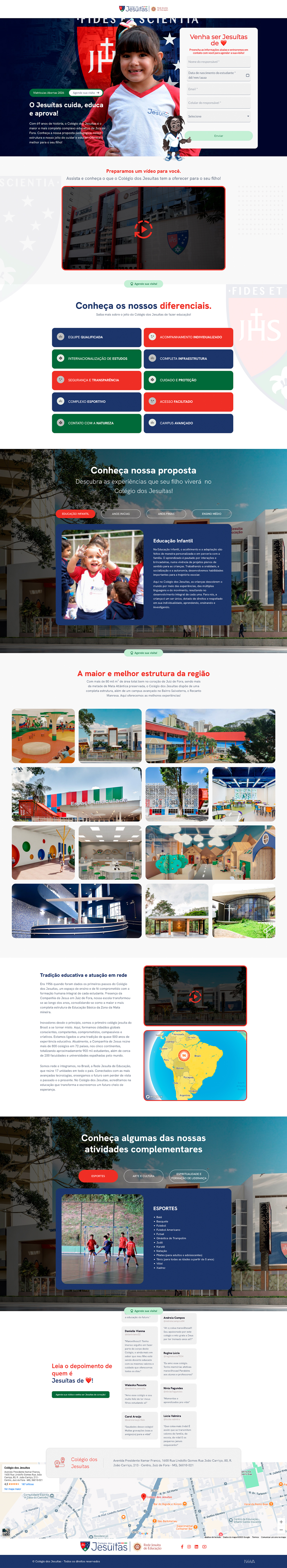 Home desktop — Matrículas Colégio Jesuítas