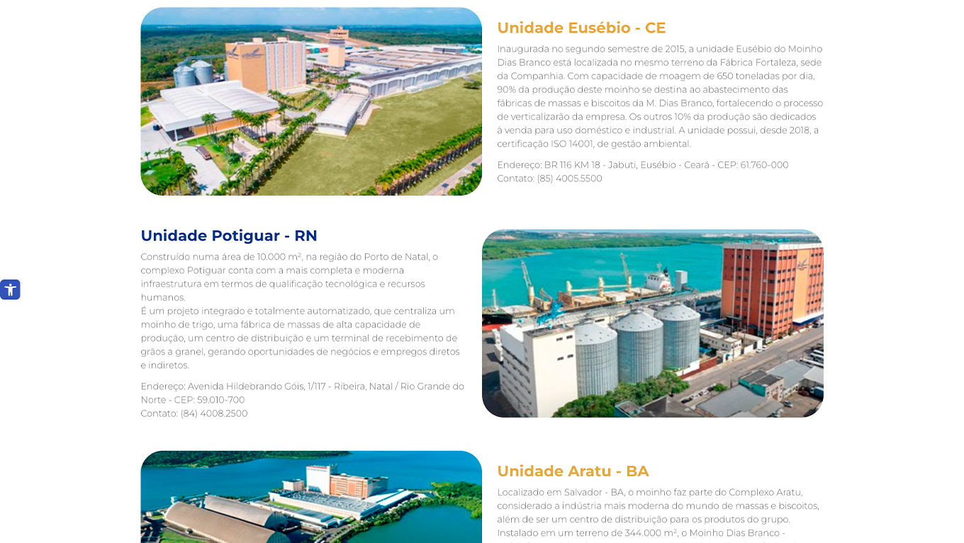 Galeria - M. Dias Branco Profissional