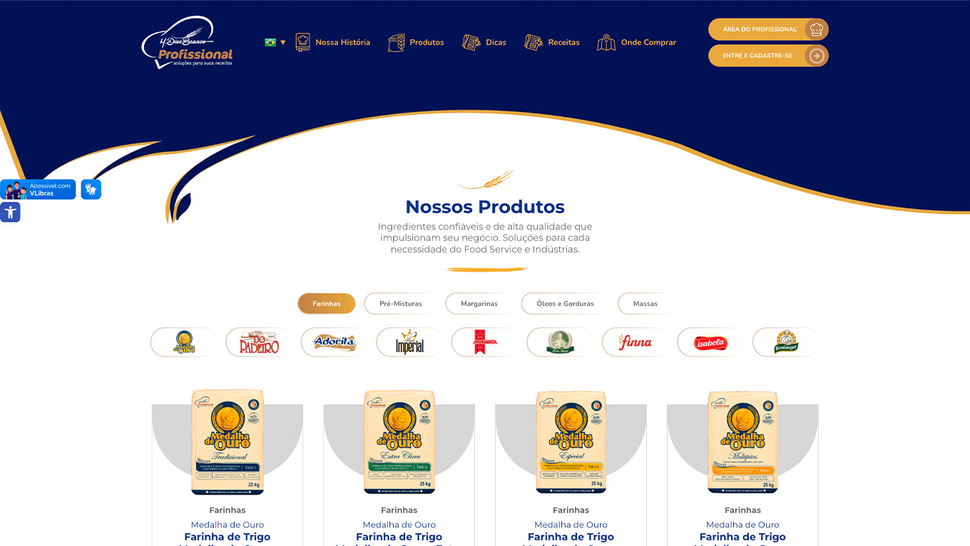 Galeria - M. Dias Branco Profissional