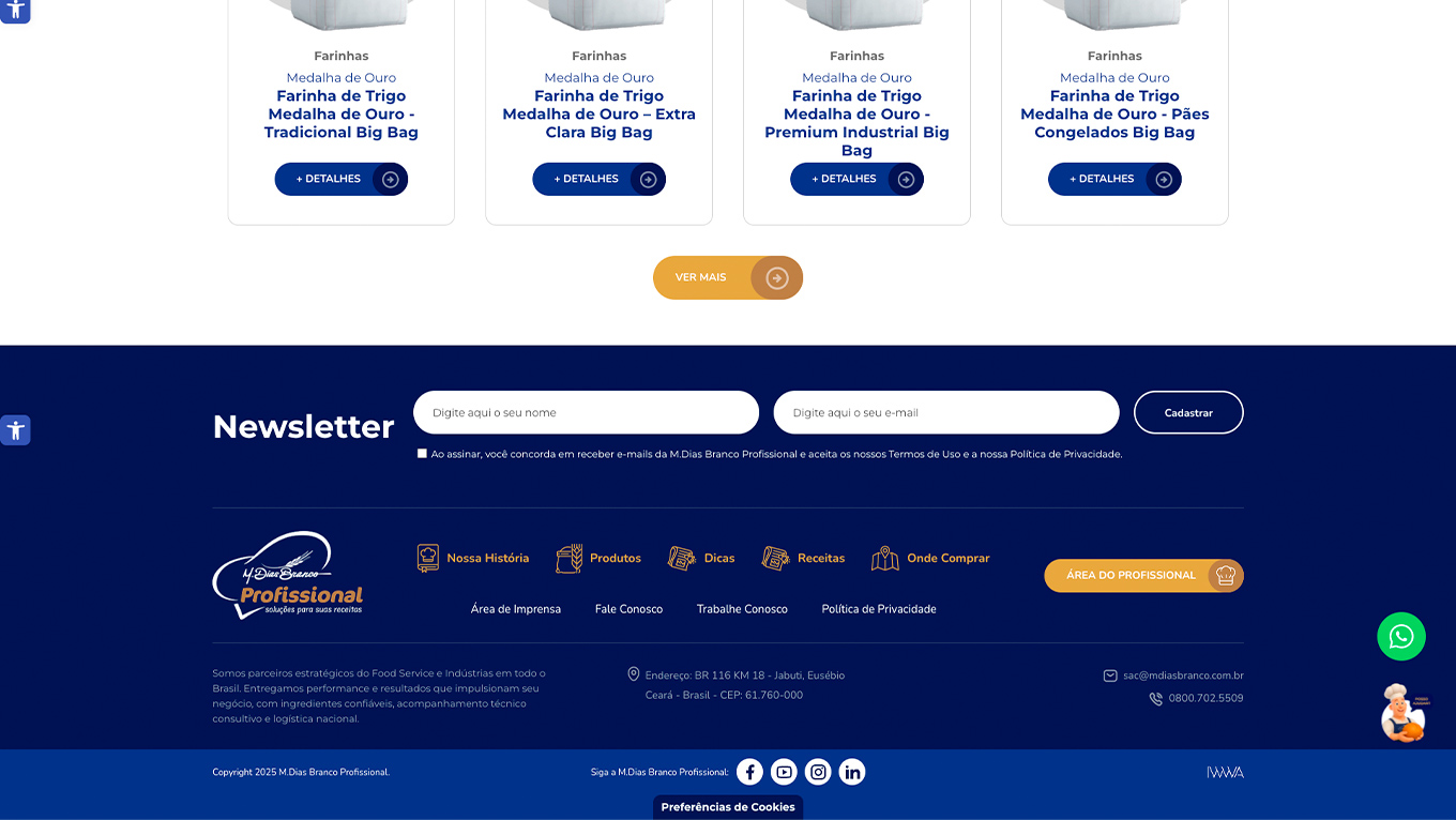 Galeria - M. Dias Branco Profissional