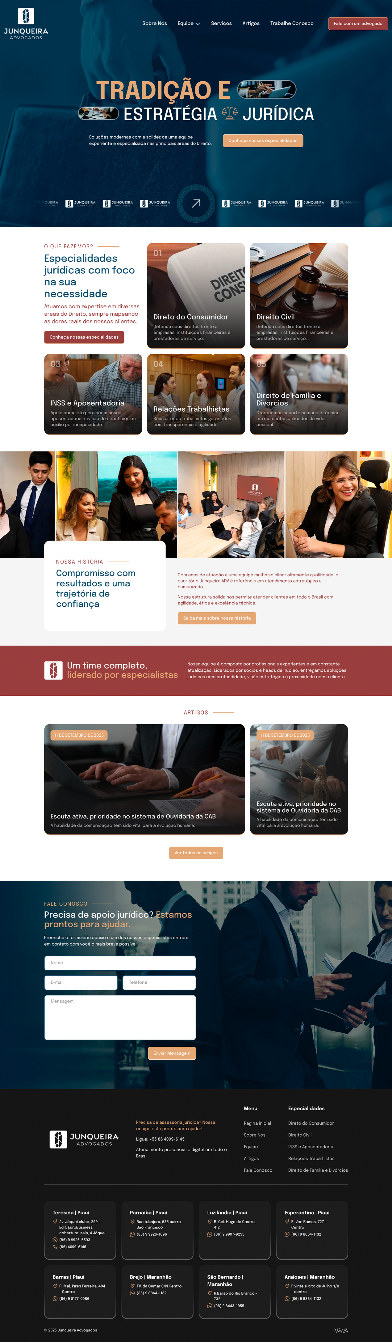 Home desktop — Junqueira Advogados