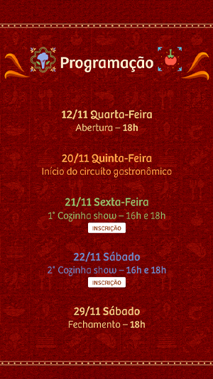 Galeria - Festival Gastronômico Camaçari