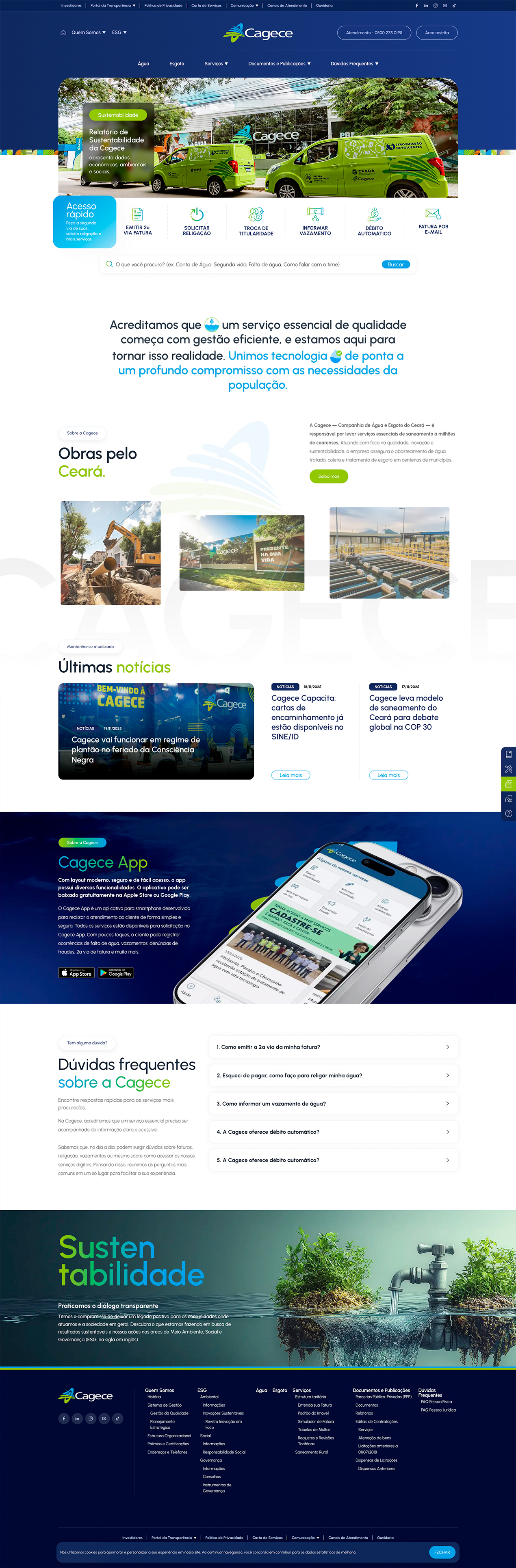 Home desktop — Cagece