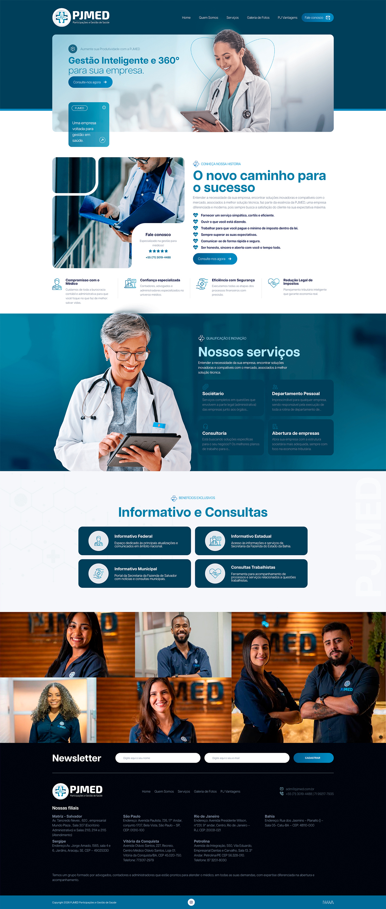 Home desktop — PJMED
