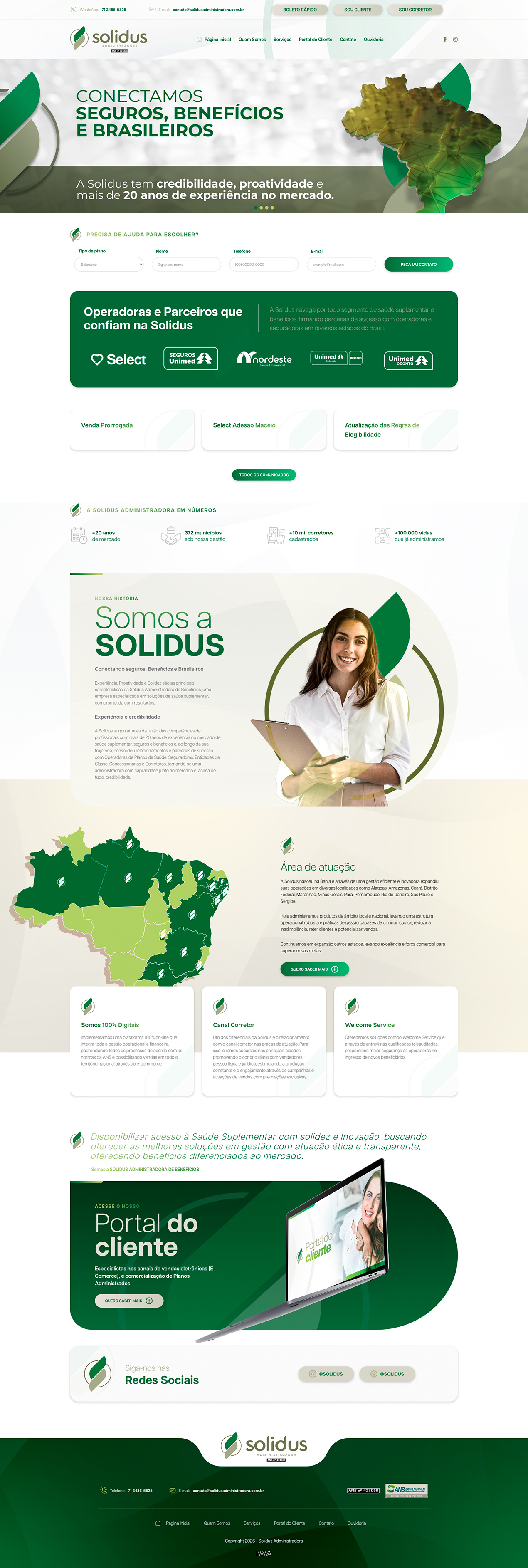 Home desktop — Solidus