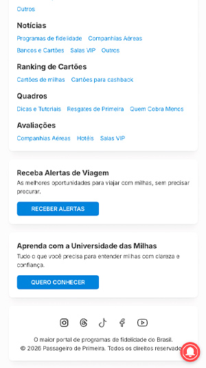 Galeria - Passageiro de Primeira