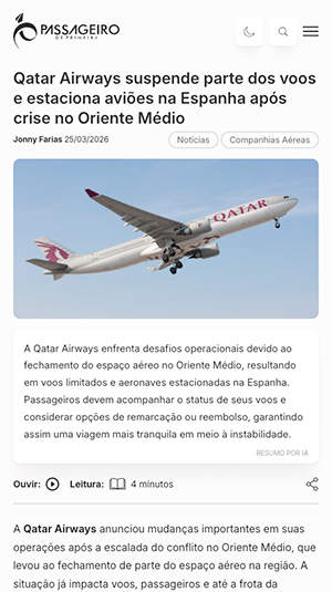 Galeria - Passageiro de Primeira