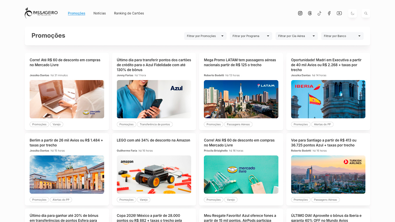 Galeria - Passageiro de Primeira