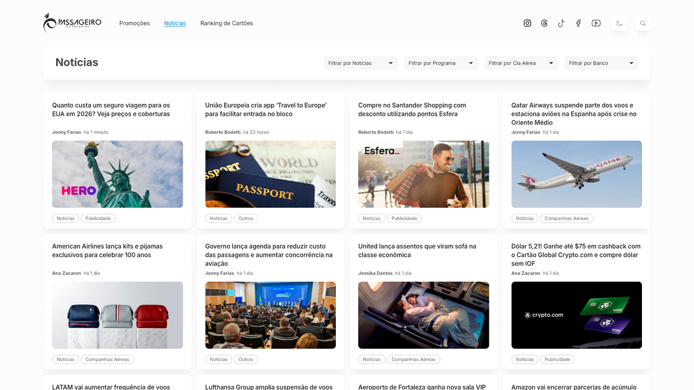 Galeria - Passageiro de Primeira