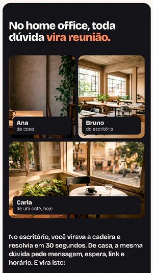 Tela mobile — Pulo App
