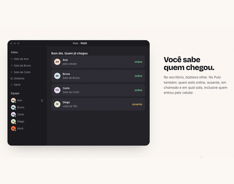Foto do projeto — Pulo App