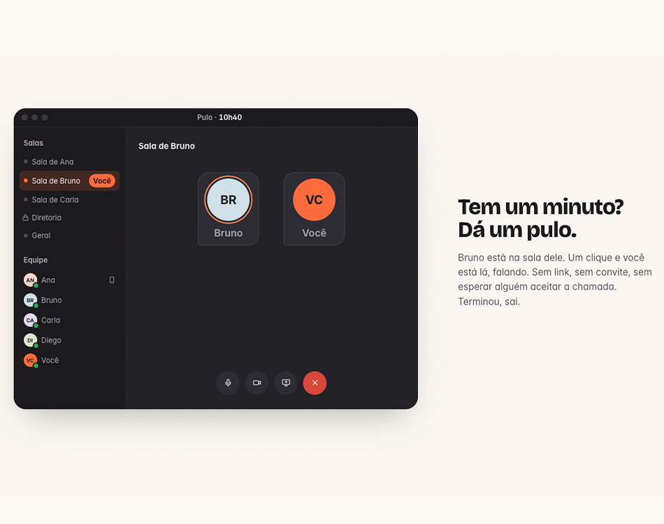 Foto do projeto — Pulo App