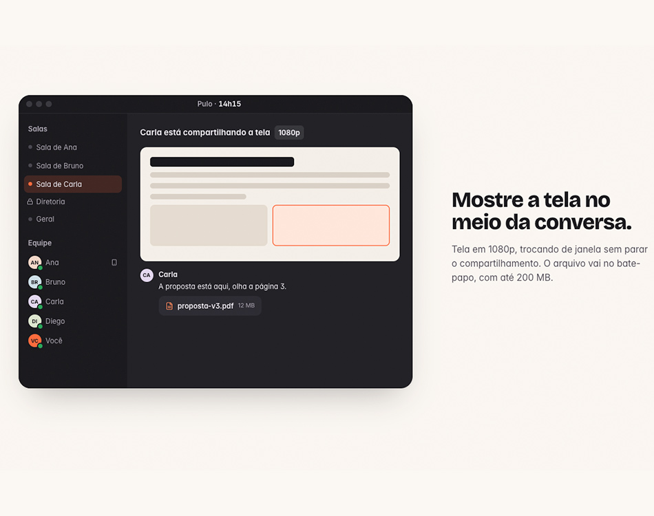 Foto do projeto — Pulo App